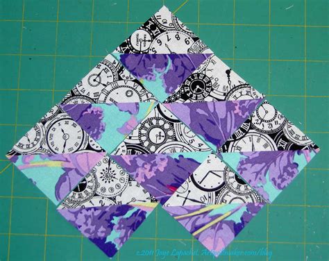 Image result for Machine Lines Over Triangle Quilt Tutorial