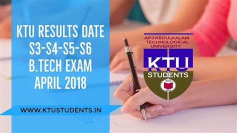 KTU S4-S6 Regular Exams and S3-S5 Supply Exams Results Date | KTU ...