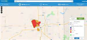 Several power outages in Genesee County Tuesday night