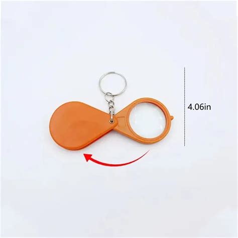 Image result for Keychain Magnifying Glass Flashlight