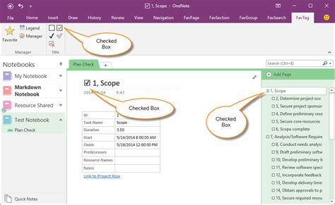Image result for OneNote Checkbox