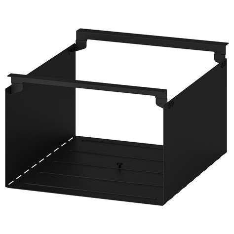 ENHET hanging shelf insert, anthracite, 26x28x15 cm (101/4x11x57/8") - IKEA