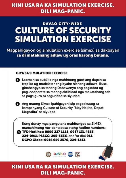 Image result for Davao Simulation Exercise