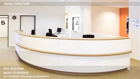 Reception Table 107 Person L Shaped Reception Desk Timber Reception ...