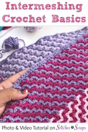 Image result for Inter-Unit Crochet Tutorials