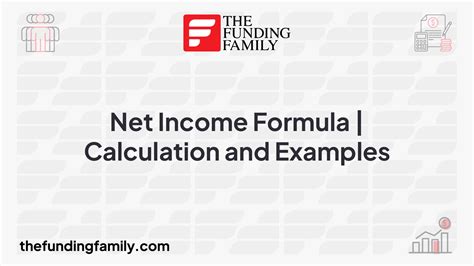 Image result for Net Income Calculation Examples