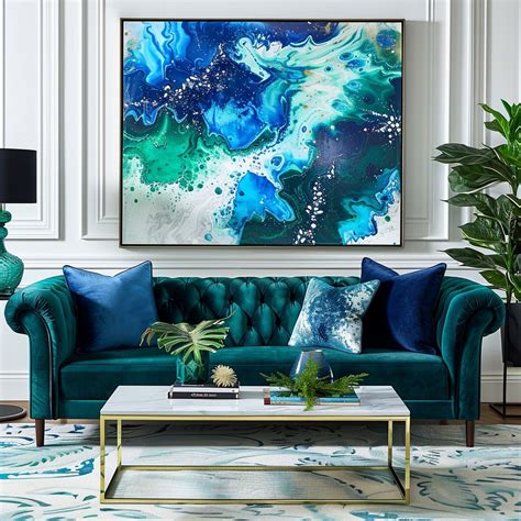 Stunning Blue and Green Combinations