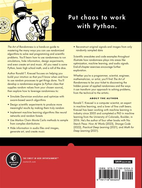 The Art of Randomness | No Starch Press