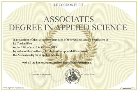 Associates in Applied Science 的图像结果