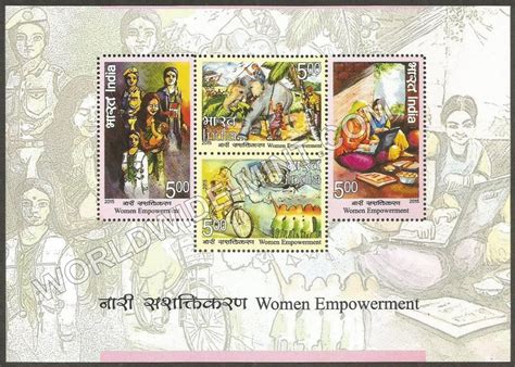 2015 Women Empowement Miniature Sheet – Worldwidemint