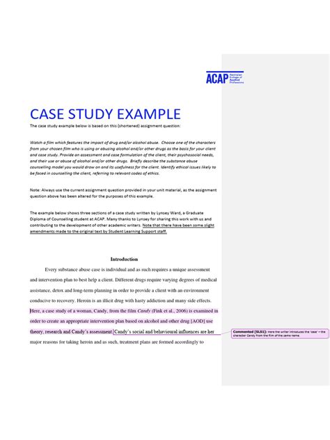Image result for Case Study Assignment