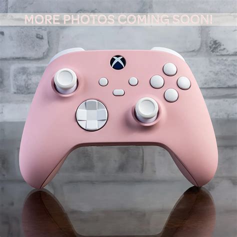 Xbox Wireless Controller Mod Pink With White Buttons Custom Microsoft ...