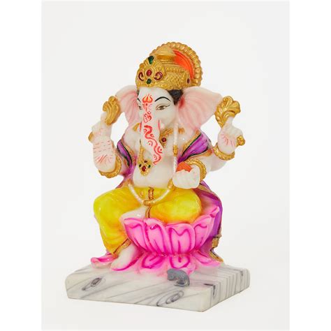 Buy DecorTwist Lord Ganesha | Ganpati | Vinayak Idol In Marble Dust ...
