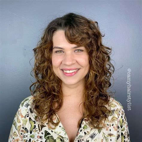 Side Part Bangs Curly Hair at Faye Garcia blog