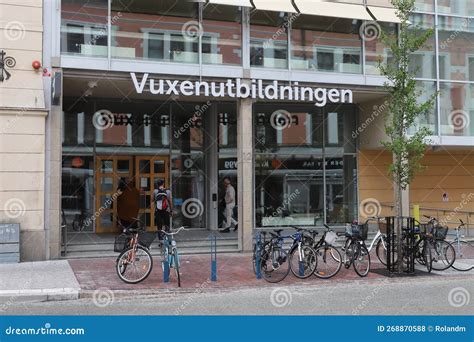 Adult education center editorial stock photo. Image of sweden - 268870588