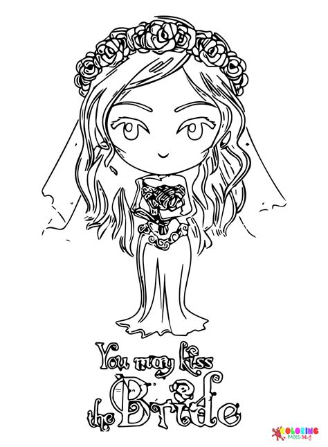 Image result for Emily Corpse Bride Coloring Page