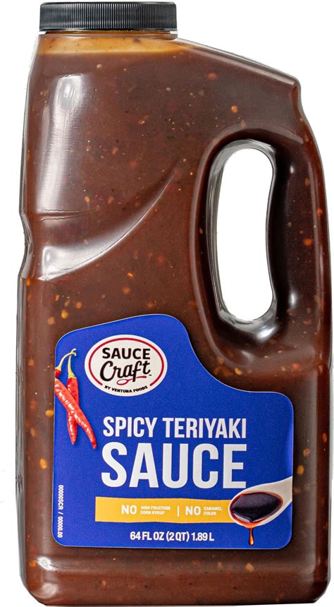 Amazon.com : Ventura Foods Sauce Craft™ Spicy Teriyaki Sauce : Grocery ...