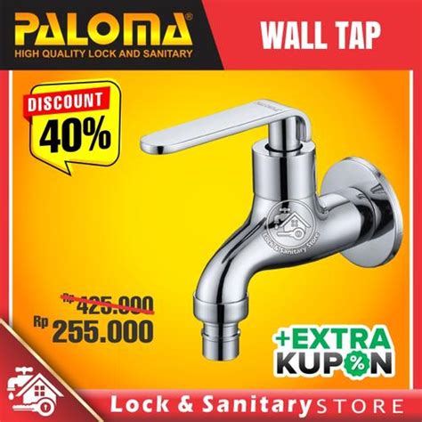 Jual Kran Taman PALOMA FCP 6273 Kran Dinding Kran Mesin Cuci Kran Air ...