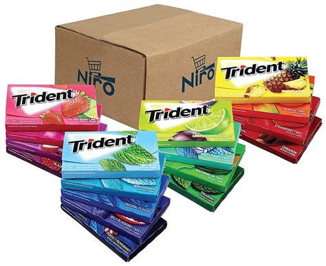 Buy Wholesale Canada Trident White Peppermint Sugar Free Gum, 9 Packs ...