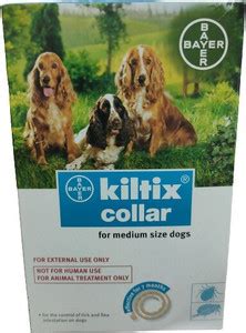 Bayer Bayer Kiltix Collar, Anti Tick and Flea Collar for Medium sized ...
