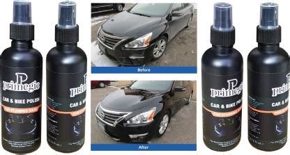 PRIMEGIC Liquid Car Polish for Chrome Accent, Bumper, Dashboard ...