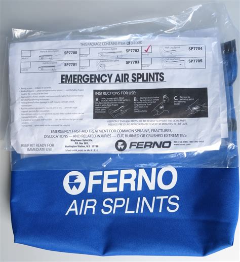 Image result for Splint Sizes