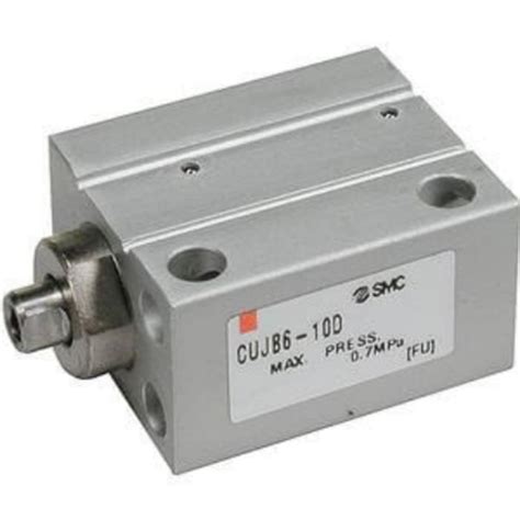 CDUJB10-20D SMC | SMC Pneumatic Piston Rod Cylinder - 10mm Bore, 20mm ...