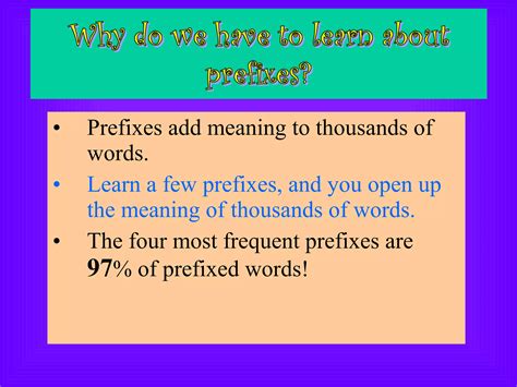 Prefixes | PPT