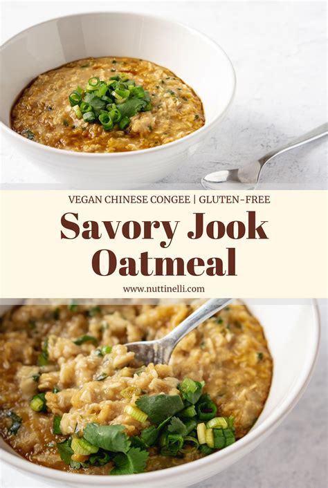 Savory Jook Oats: A Deliciously Salty Breakfast by Nutti Nelli | Savory ...