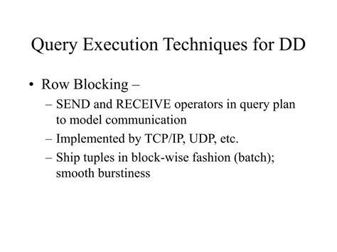 Distributed Database Query Processing 的图像结果