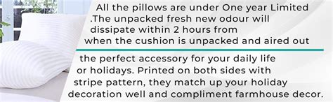 Buy LASER WINGS Microfiber Satin Striped Cushion Filler Set of 3 (16x16 ...