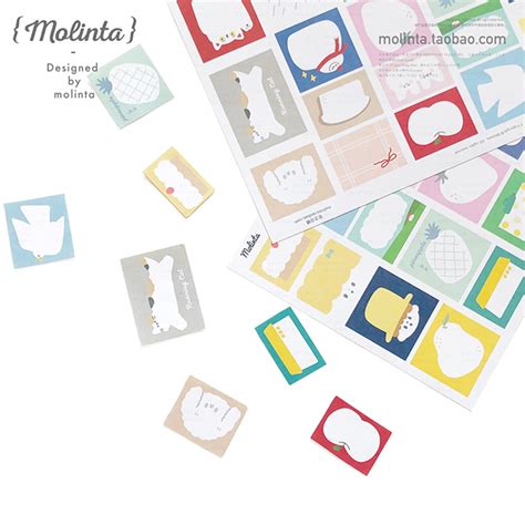 再販☆MO41 Molinta モリンタ 卓大王 ミニ書ける ステッカー | cherish365_zakka