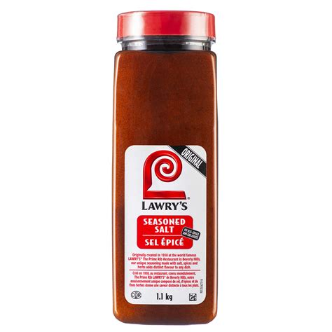 Lawry's, The Original Seasoned Salt, 1.1kg/2.4lbs., {Imported from Can