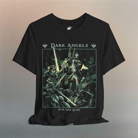 Warhammer 40K Dark Angels T-shirt, Space Marines Graphic Tee, Warhammer ...