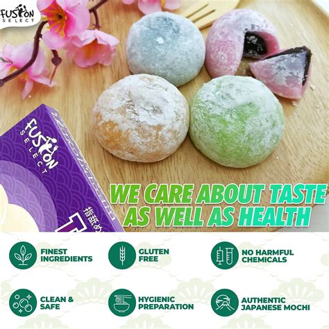 FusionSelect Fusion Select Mochi Daifuku Snacks - Traditional India | Ubuy
