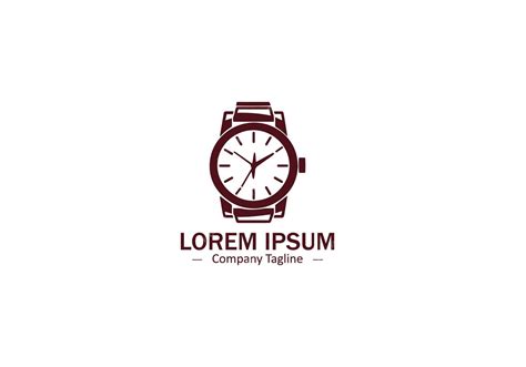 A classic wristwatch symbolizing precision logo icon reliability and ...