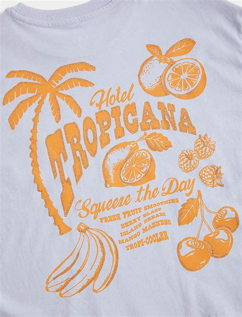 Buy Pure Cotton Graphic T-Shirt (6-16 Yrs) at Marks & Spencer