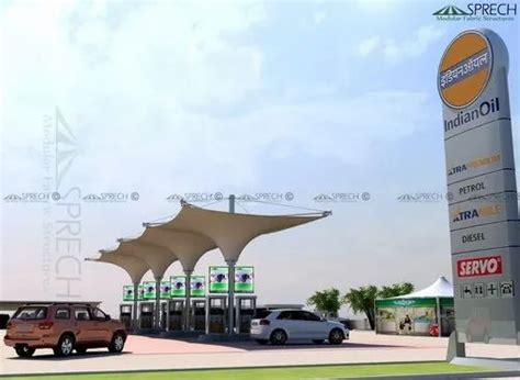 Petrol Pump Canopy Manufacturer from Vadodara