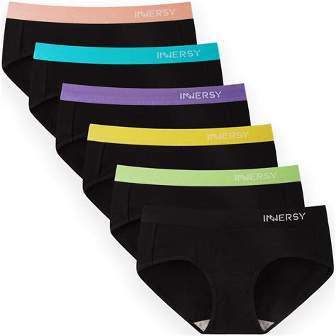 INNERSY Womens Cotton Hipster Underwear Pack of 6 Australia | Ubuy