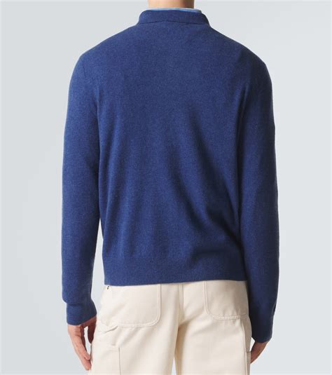 Polo Bear cashmere polo sweater in blue - Polo Ralph Lauren | Mytheresa