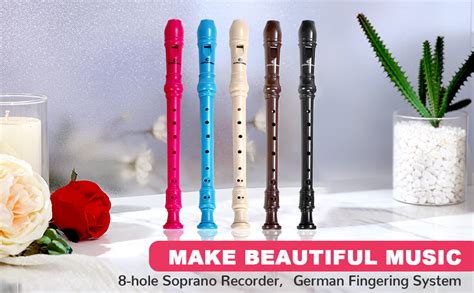 CONJURER Soprano Recorder Instrument for Kids Student - German ...