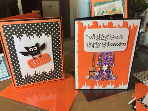 halloween craft card