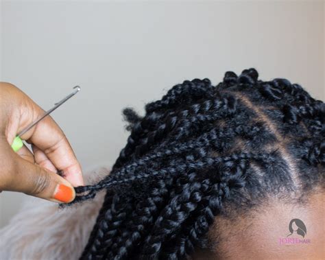 Box Braids Crochet Method Tutorial 的图像结果