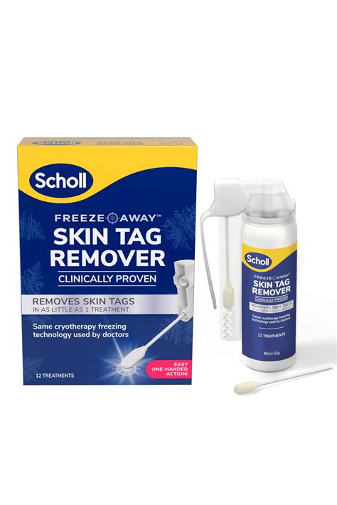 Scholl Freeze Away Skin Tag Removal Kit - Removes Skin Tags in As Little As 1 Treatment - Safe ...