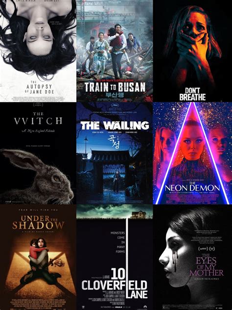 Top Ten Horror Movies of 2016