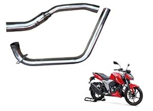 Acube Mart Bend Pipe Compatible For Tvs Apachi RTR 160 4V : Amazon.in ...