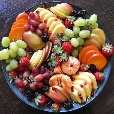 Rainbow Fruit Platter Recipe | healthyGFfamily.com