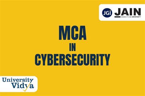 Online MCA In Cyber Security – Limited Seats; Enroll Now - University Vidya