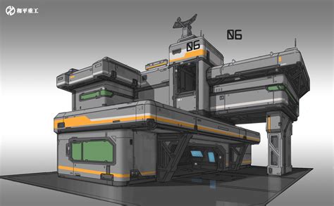 Sci Fi Building Design 02