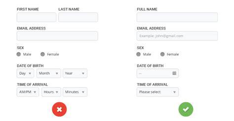 4 Most Used Mobile Form Design Principles